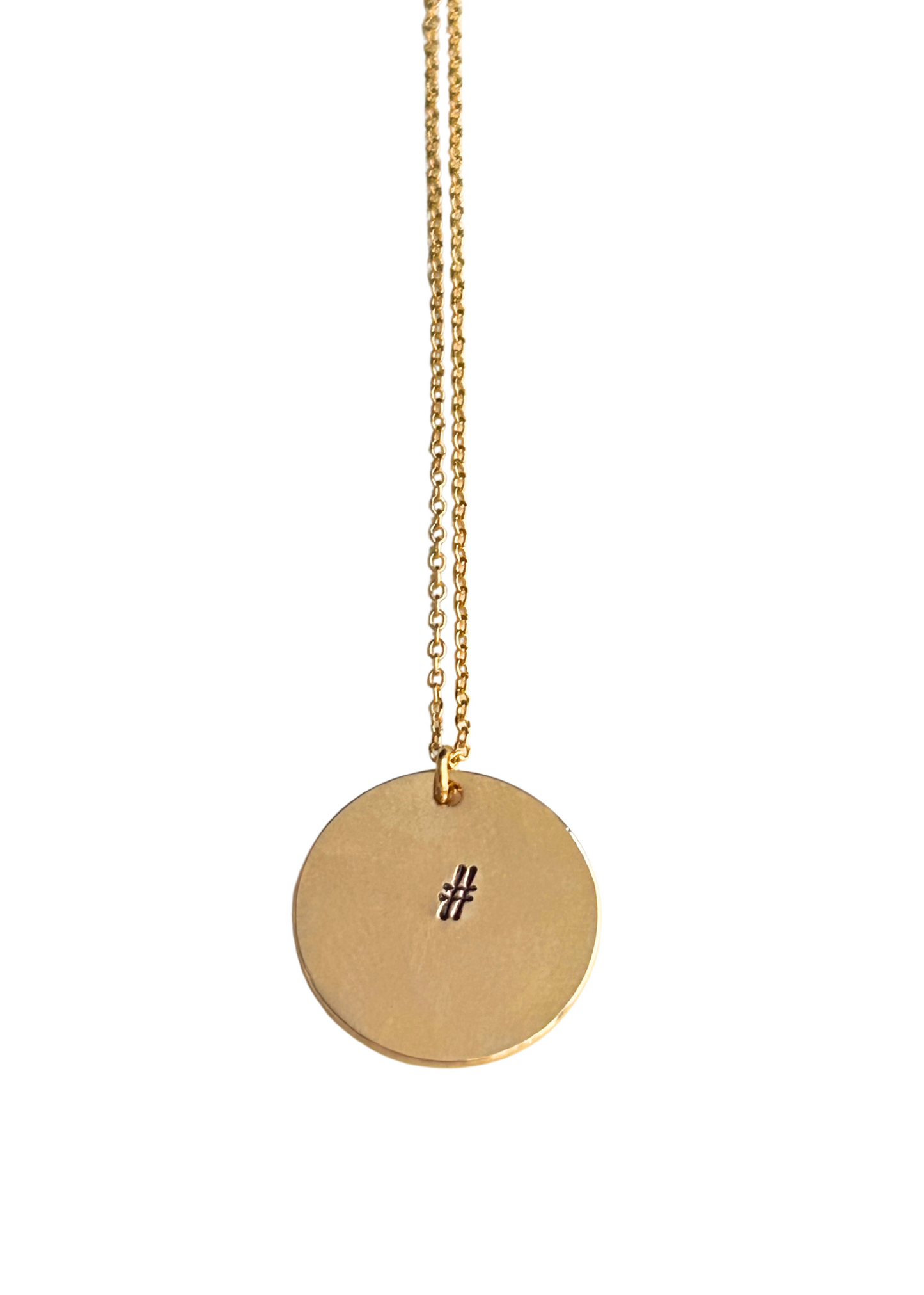 Hashtag Necklace