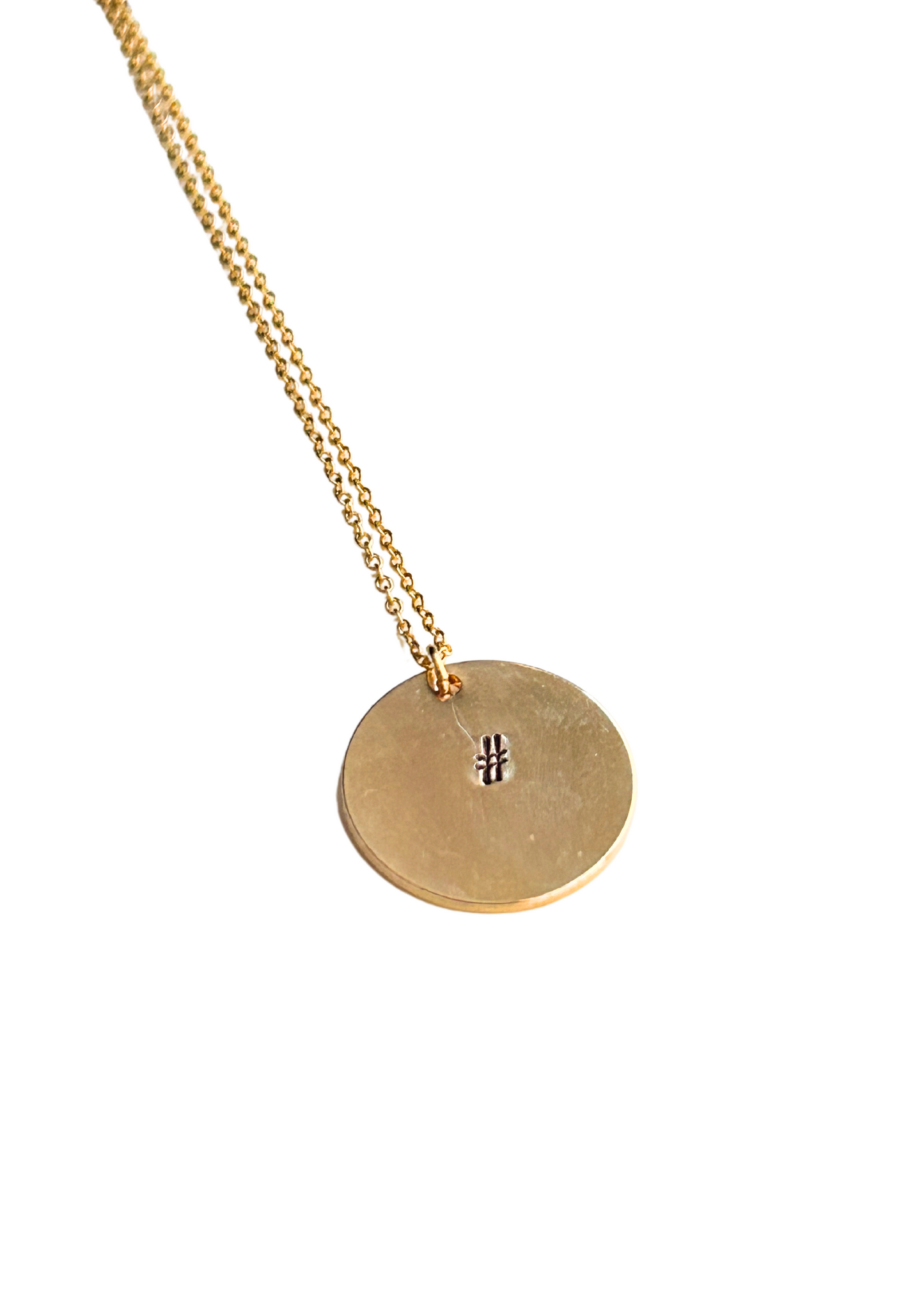 Hashtag Necklace