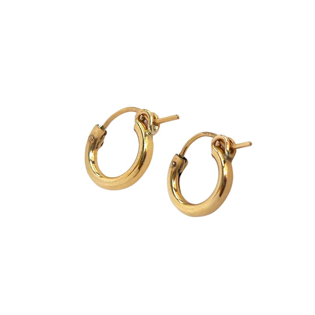 Evangeline Huggie Hoop Earrings