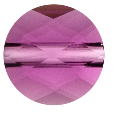 10pcs Swarovski Crystal Beads Faceted 6mm Coin Shape item 5052- Multiple colors