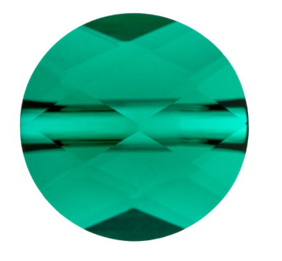 10pcs Swarovski Crystal Beads Faceted 6mm Coin Shape item 5052- Multiple colors