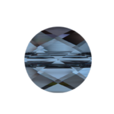 10pcs Swarovski Crystal Beads Faceted 6mm Coin Shape item 5052- Multiple colors