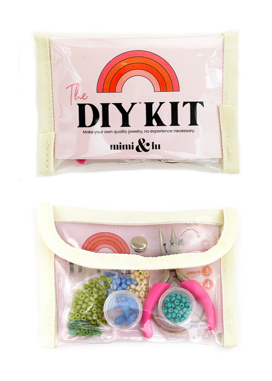DIY Kit Beaded Hoops - Under the Sea