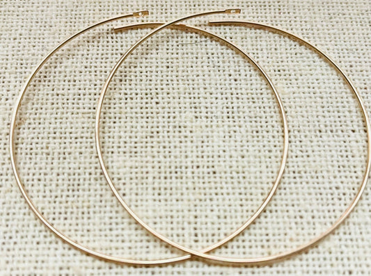 14K Goldfill or Sterling Silver Beading Hoops for DIY - A la Carte