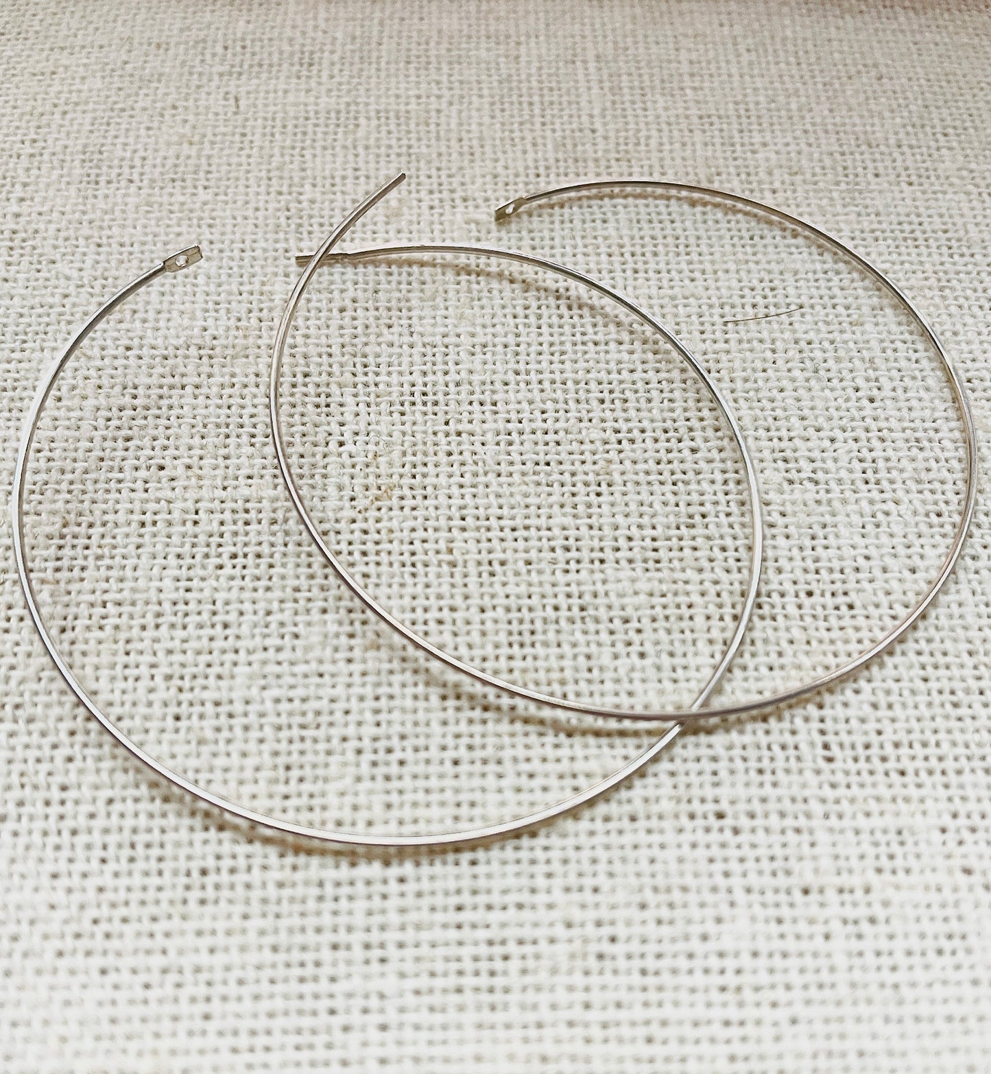 14K Goldfill or Sterling Silver Beading Hoops for DIY - A la Carte