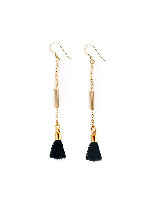 Noir Meena Earrings