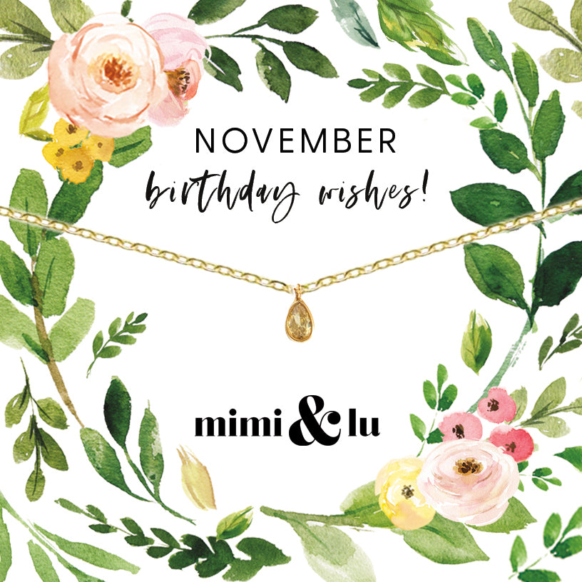 Eloise Birthday Necklace