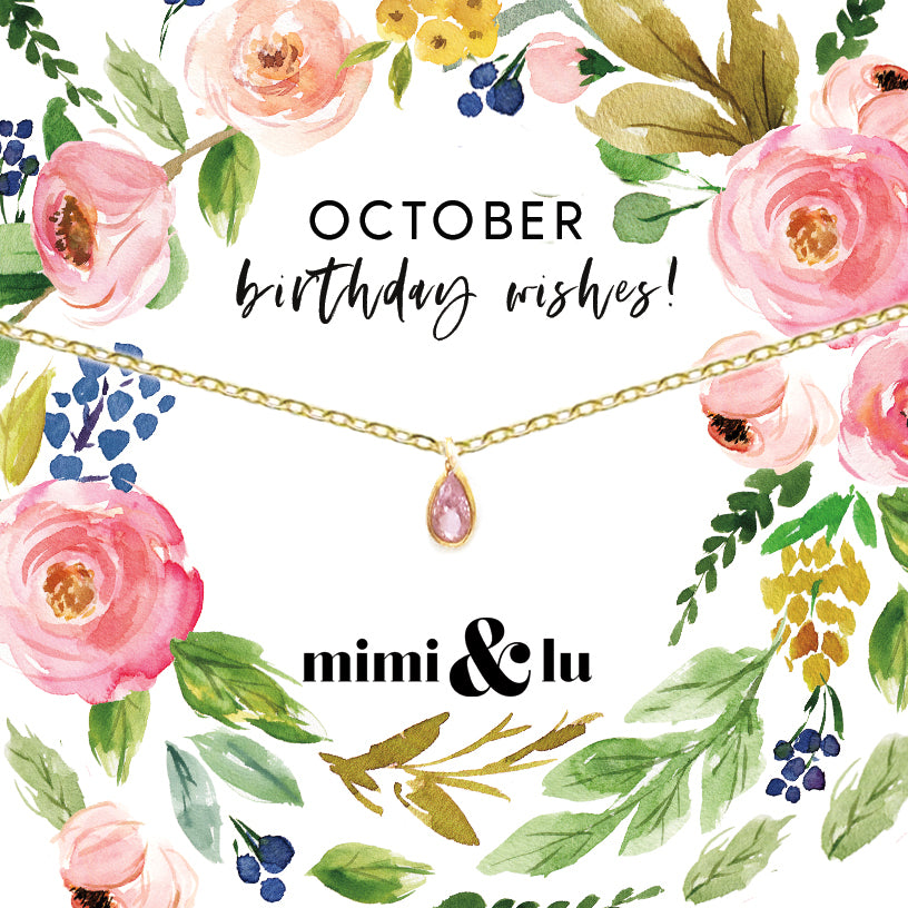 Eloise Birthday Necklace