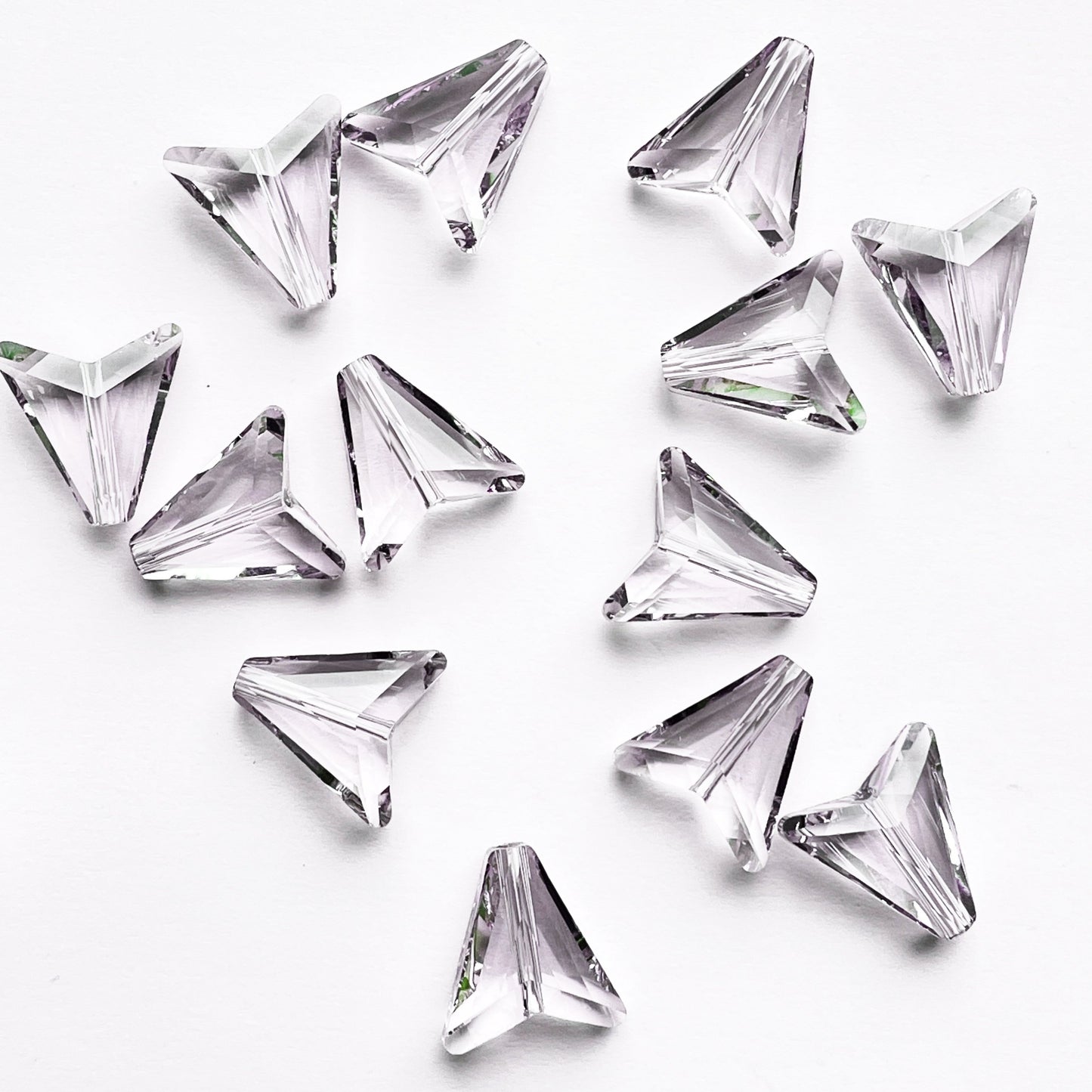 12mm Swarovski Arrow Bead 5748 in Smokey Mauve