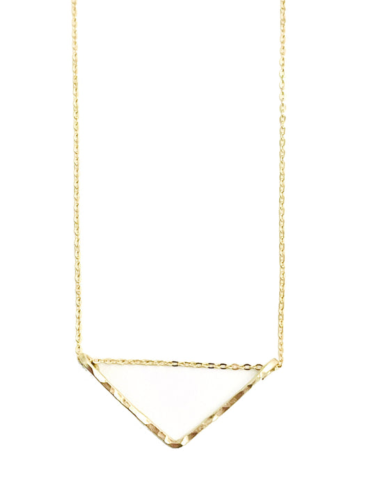 Petite Triangle Necklace