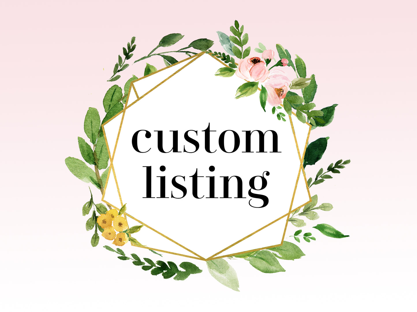 Custom Order- Alexandra