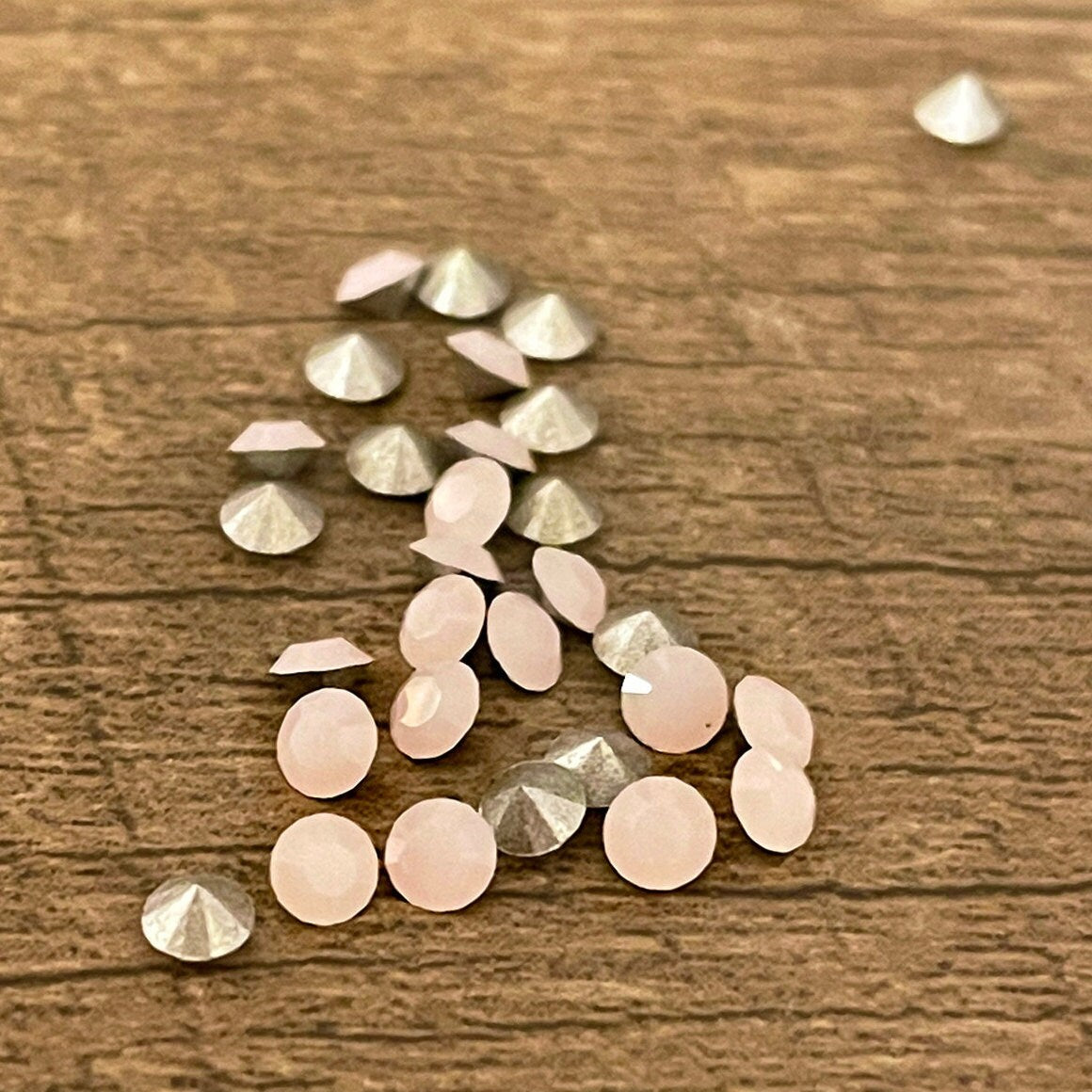 Entire Lot- 1028 PP21 Rose Alabaster Swarovski Point BackCrystal