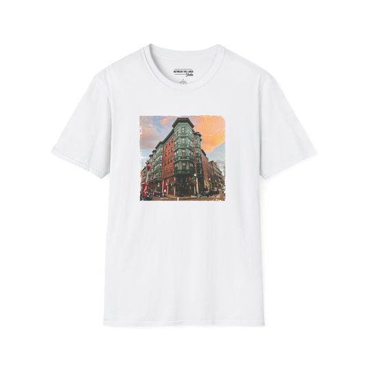 Boston's North End Prince and Salem Streets Vintage Graphic Tee