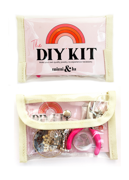 DIY Kit Beaded Hoops - Square One