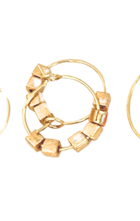 Threader Candy Color Hoop Earrings