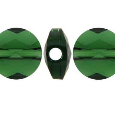 10pcs Swarovski Crystal Beads Faceted 6mm Coin Shape item 5052- Multiple colors