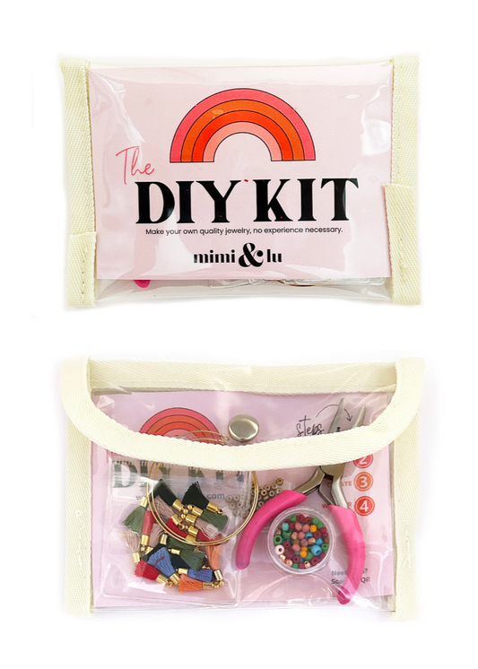 DIY Kit Beaded Hoops - Totally Tassels