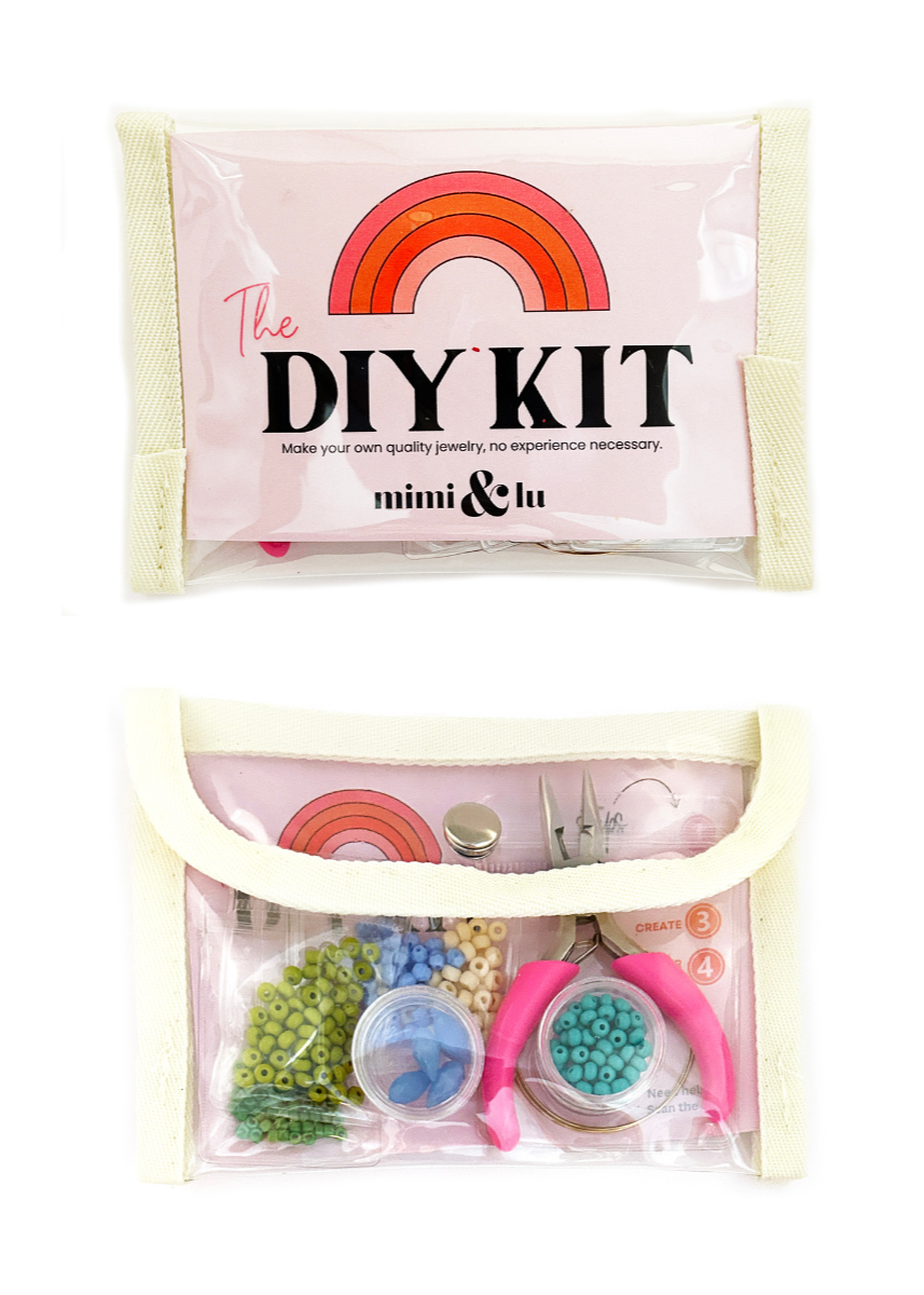 DIY Kit Beaded Hoops - Under the Sea