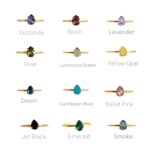 Lucy Swarovski Crystal Ring