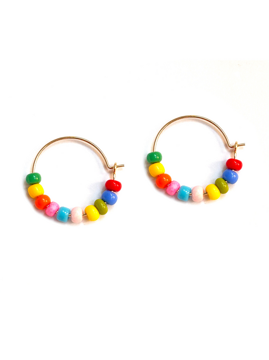 Vacay Hoop Earrings