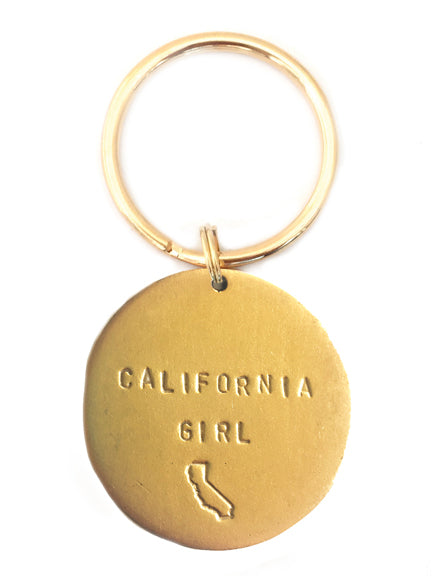 Jumbo "California Girl" Key Rings