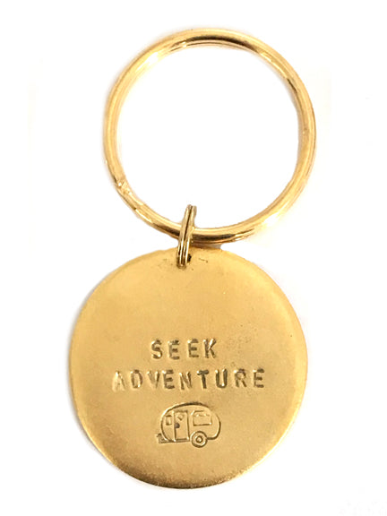 Jumbo "Seek Adventure" Key Rings