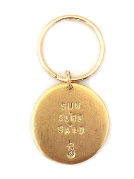 Jumbo "Sun Surf Sand" Key Rings