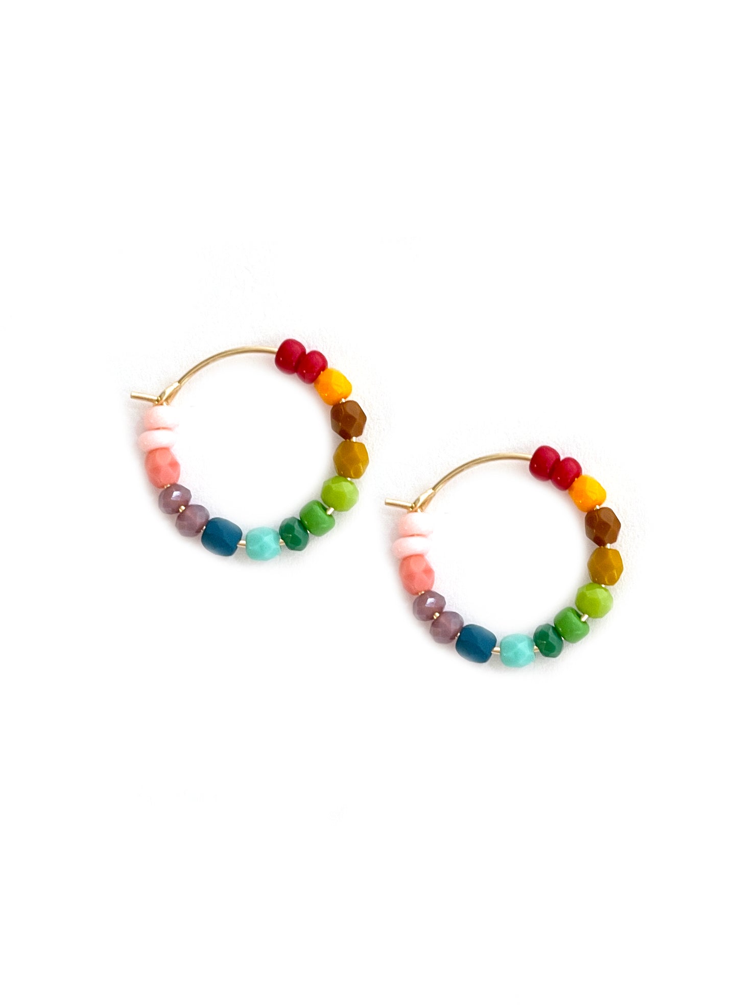 Mini Triumph Rainbow Earrings