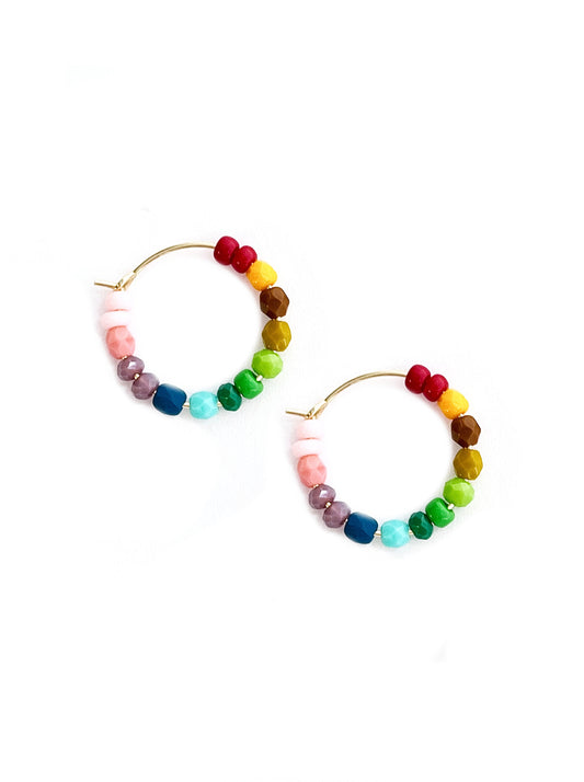 Mini Triumph Rainbow Earrings