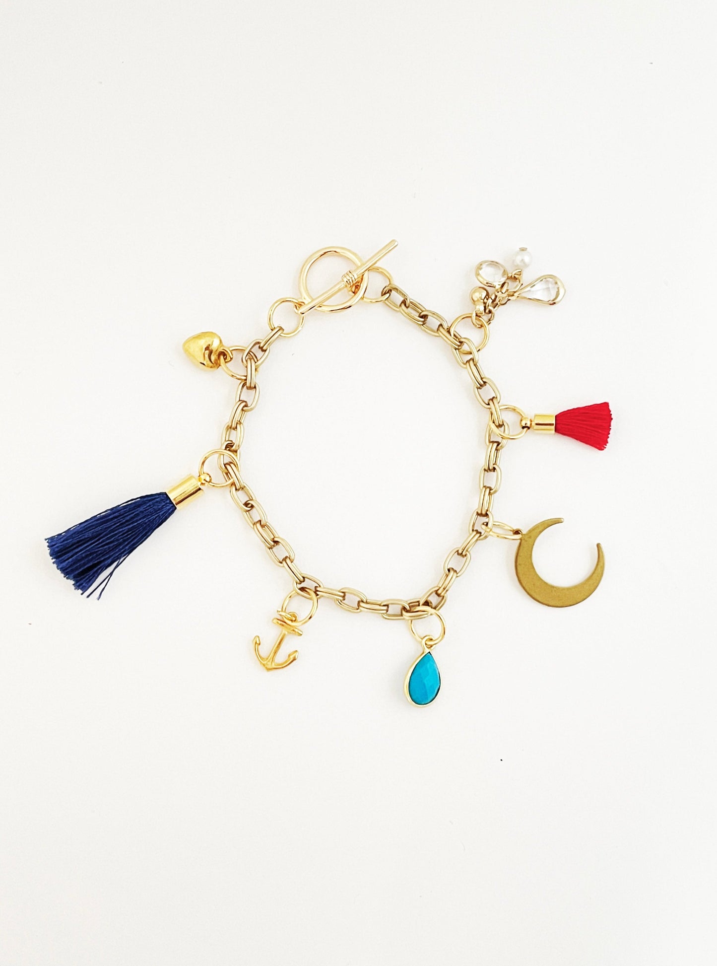 DIY Jewelry Kit - Sail Away Charm Bracelet.