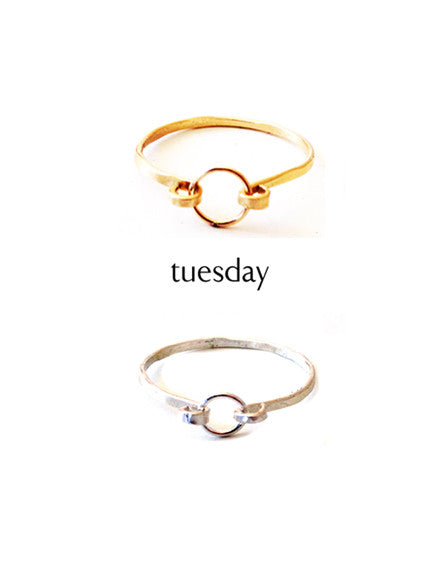 Days of the Week Ring Set