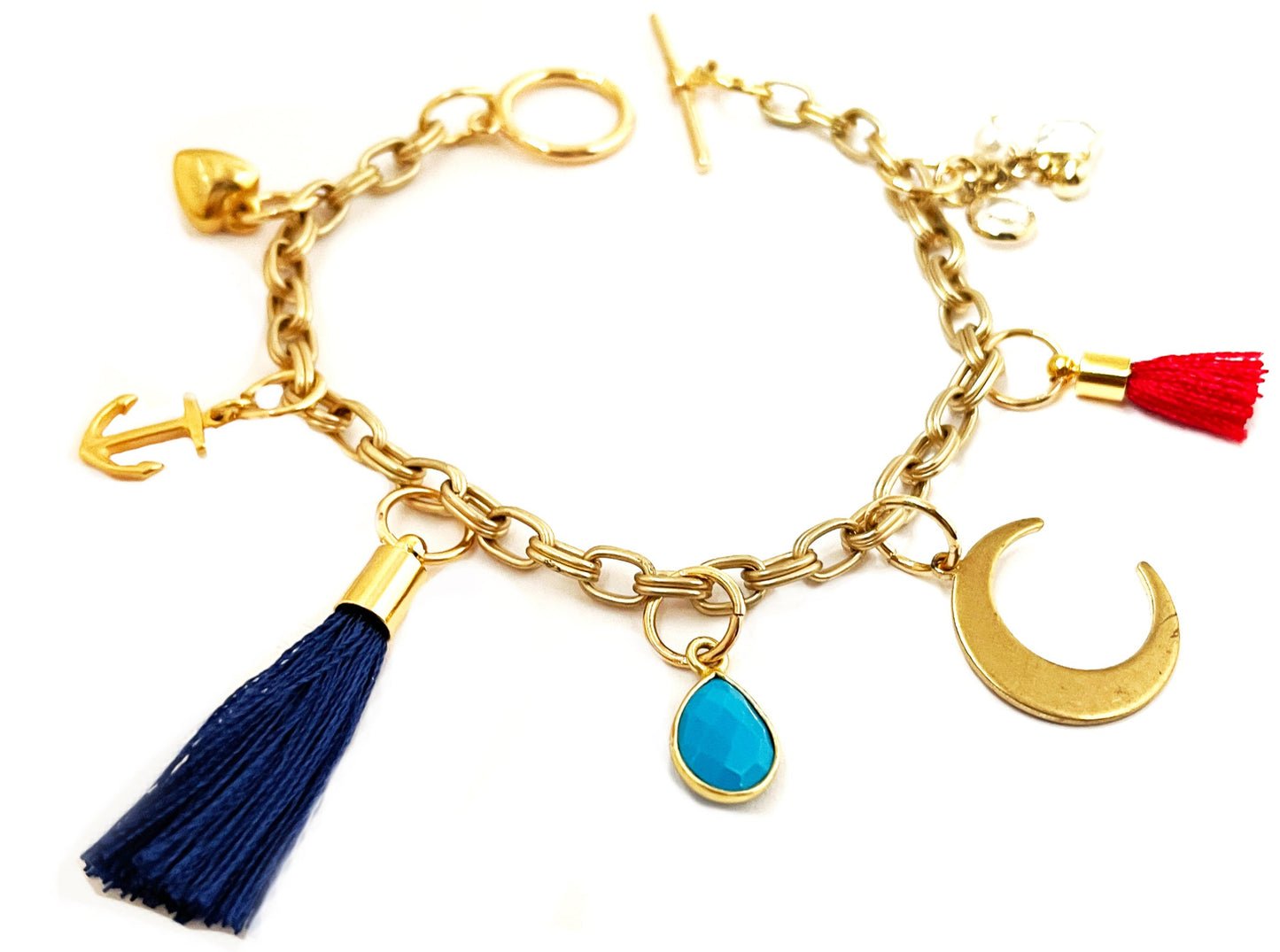 DIY Jewelry Kit - Sail Away Charm Bracelet.